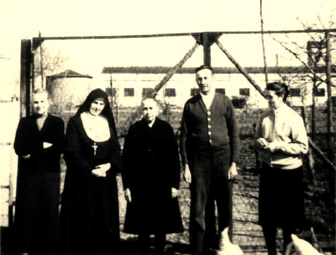 In visita a Saluzzo con le sorelle Domenica e Rosa, il fratello Lorenzo e la cognata Maria Mana